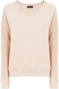 Hanane logo-embroidered cotton sweatshirt