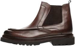leather Chelsea boots