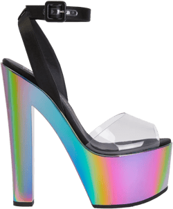 Tarifa Plexi 150mm platform-sole sandals 