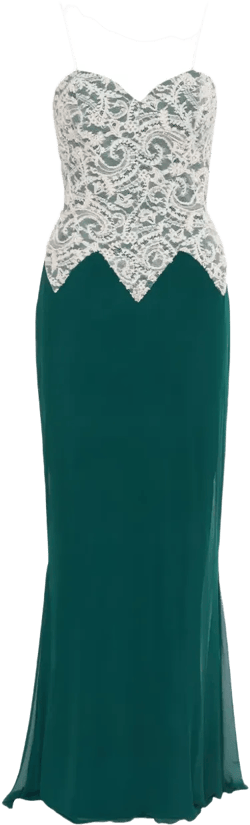 lace-detailing dress