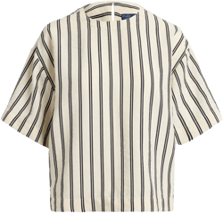 striped blouse