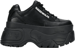 platform low-top sneakers