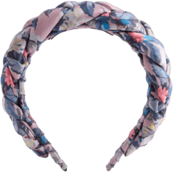 braided floral hairband