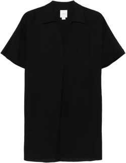 logo-plaque mini dress