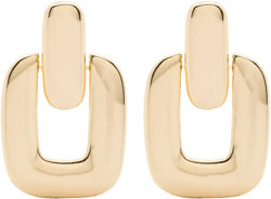 drop-design earrings 