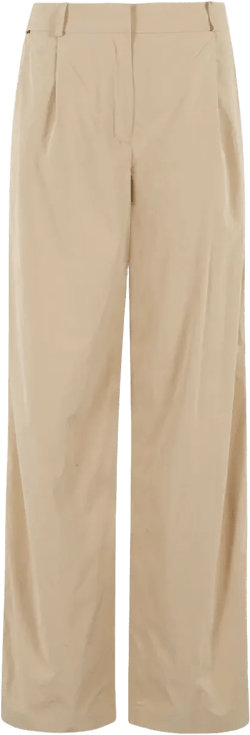 straight-leg trousers