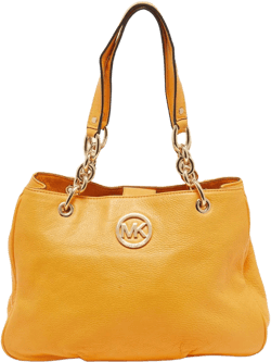 pre-owned medium Fulton leather tote bag