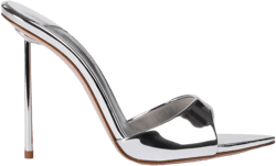 80mm Bella metallic sandals