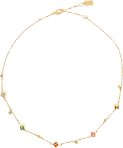 letter-embellished necklace