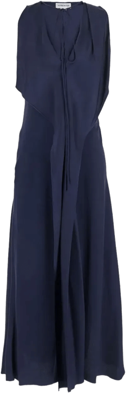draped dress