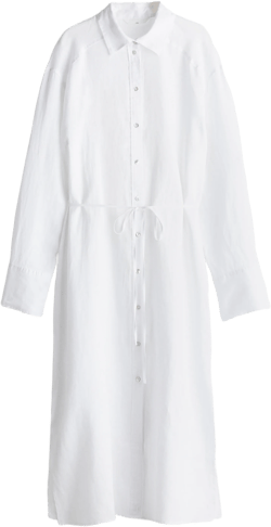 Linen Shirt Dress