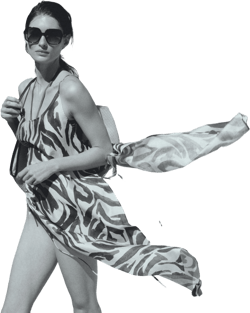 Scoop-Back Beach Dress