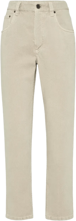 straight-leg trousers