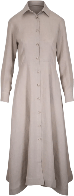 linen midi dress