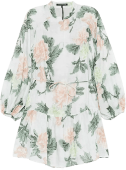 floral-print dress
