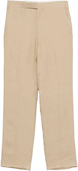linen trousers