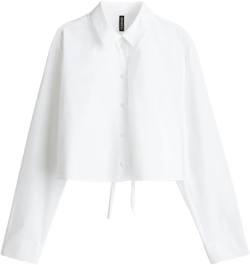 Tie-Detail Crop Top