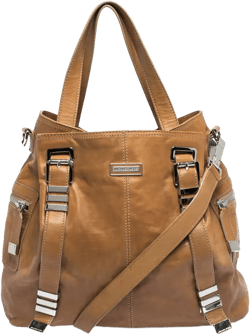 pre-owned leather tote bag