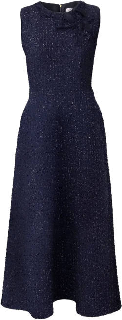 tweed midi dress