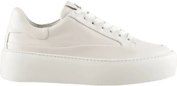 Illusion platform lace-up sneakers