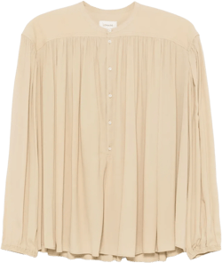 gathered blouse