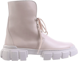 Winter chunky sole lace-up combat boots