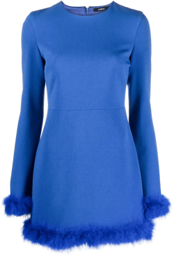 Penelope crepe mini dress