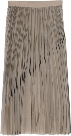 pleated skirt
