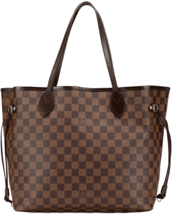 2011 Damier Ebene Neverfull MM tote bag