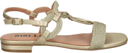 leather flat sandals