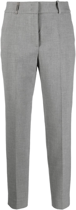 cropped tailored trousers