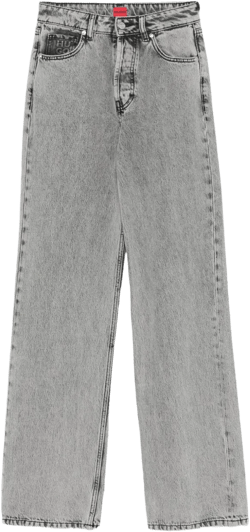 straight-leg jeans