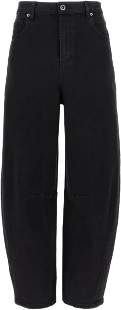 high-rise wide-leg jeans