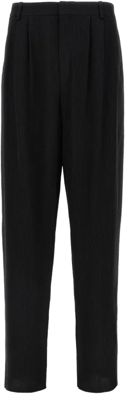 silk trousers