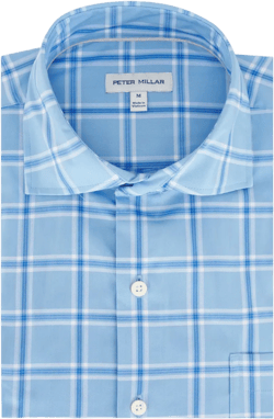 checked button-up shirt