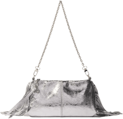 Miss M leather clutch bag