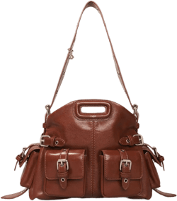 Miss M Mini cargo leather bag