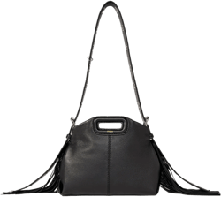 Plain leather mini Miss M bag