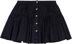 Mini elasticated waist skirt