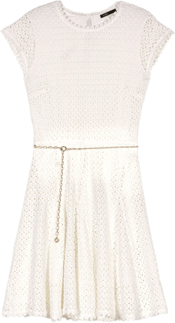 Mini crochet dress