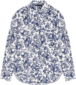 Fruit printed blouse