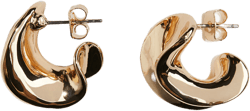 Sculptured Hoop Earrings