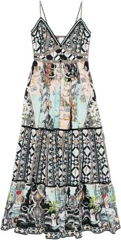 Folk Afloat maxi dress