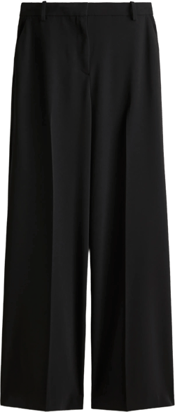 Wide-Leg Dress Pants