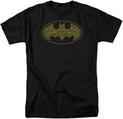 Batman Men's Type Logo Short Sleeve Adult Tee / T-Shirt
