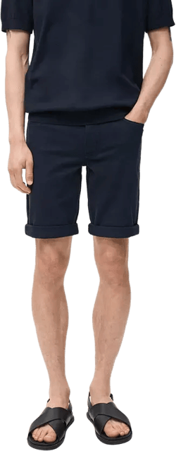 Mango Men's Slim-Fit Denim Bermuda Shorts