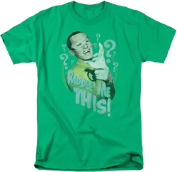Men's Classic Tv Riddle Me This Short Sleeve Adult Tee / T-Shirt