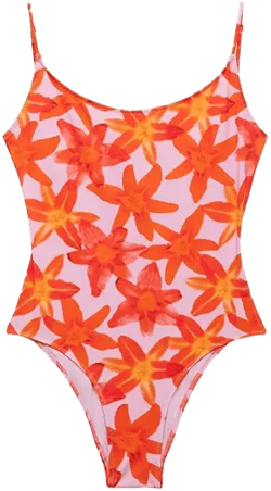 Women's Floral Print Swimsuit
