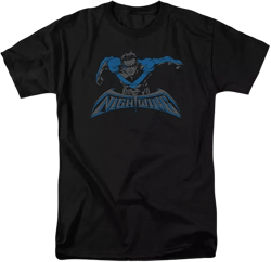 Batman Men's Wing Of The Night Short Sleeve Adult Tee / T-Shirt