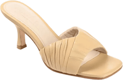 Journee Signature Women's Juliette Leather Open Toe Dress Sandals